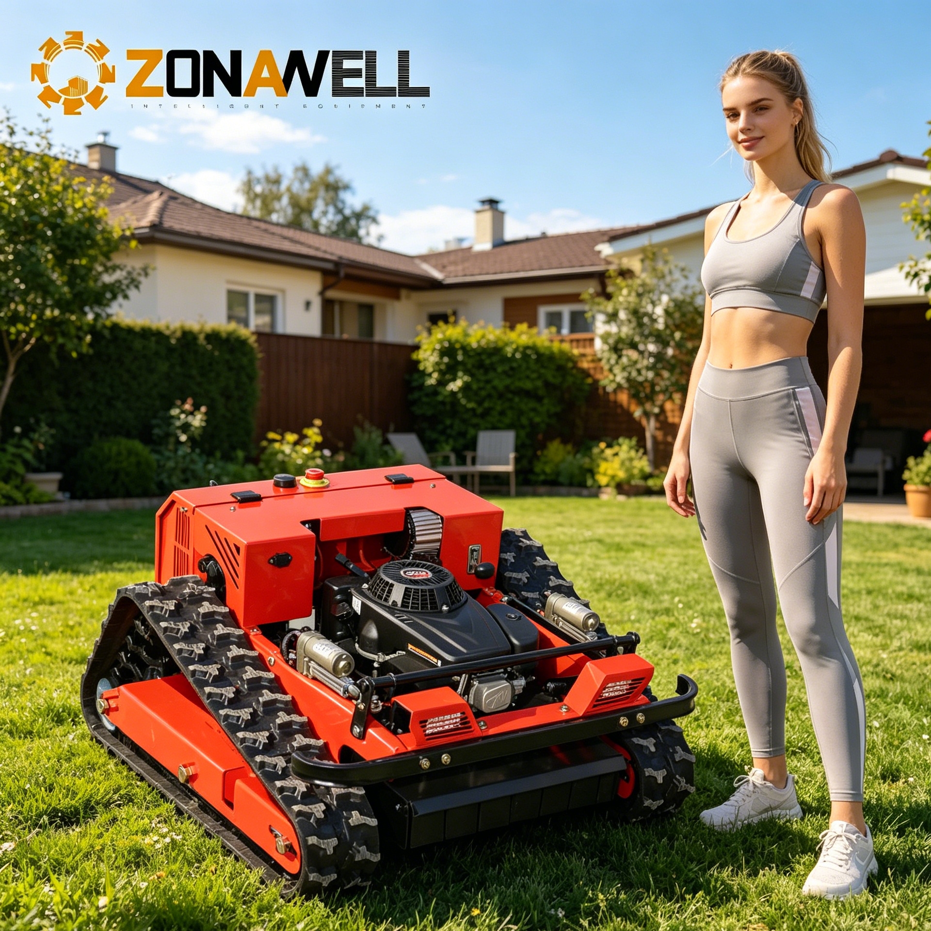 Hedge Trimmer Cordless - Durable rc lawn mower eu 4-Stroke