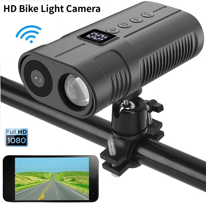 Outdoor Power Hours - New 1080P Riding Sports Camera Headlight