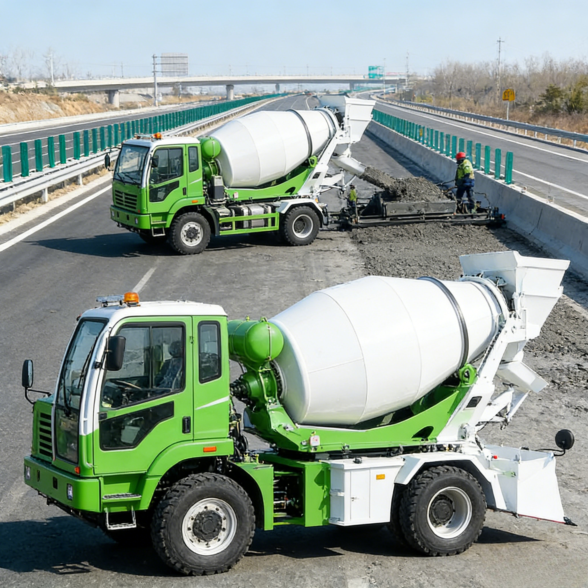 Popular Self Loading Concrete  - Concrete Mixer Small avis et prix