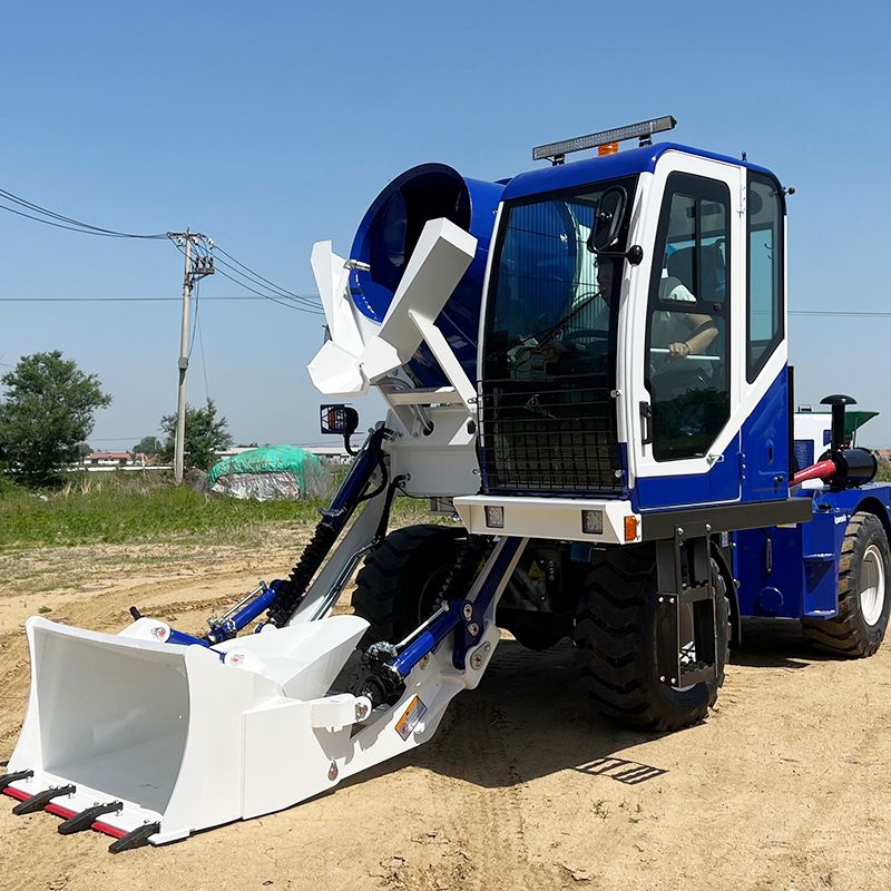 Popular Self Loading Concrete  - Concrete Mixer Small avis et prix