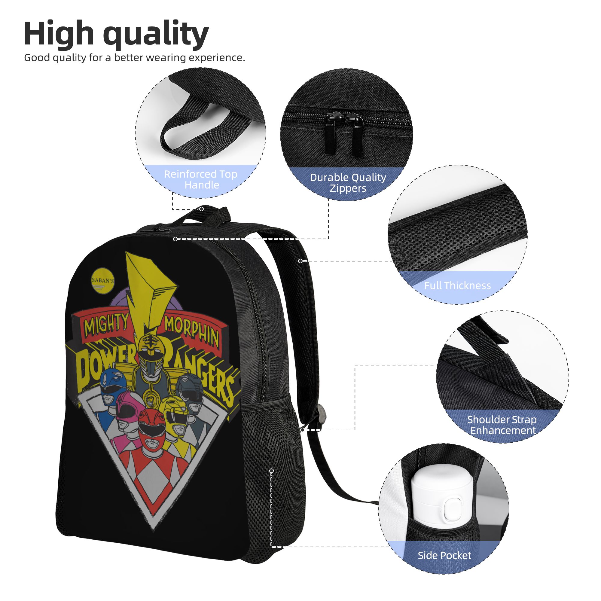 Bandai backpacks Power Rangers - Outdoor Power Group avis et prix