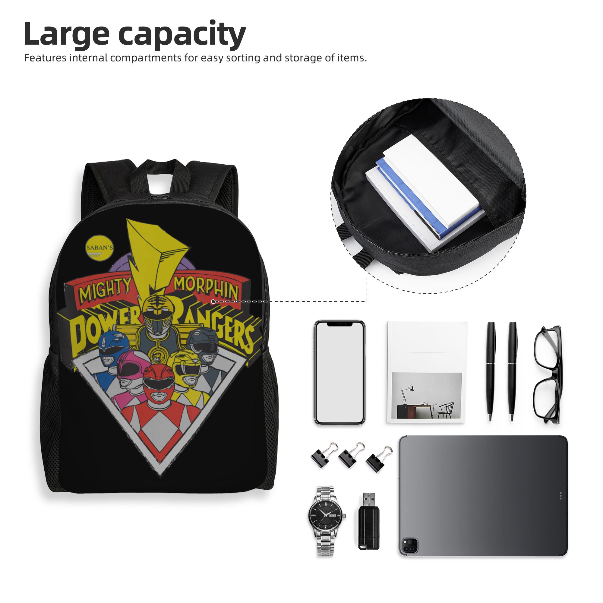Bandai backpacks Power Rangers - Outdoor Power Group avis et prix