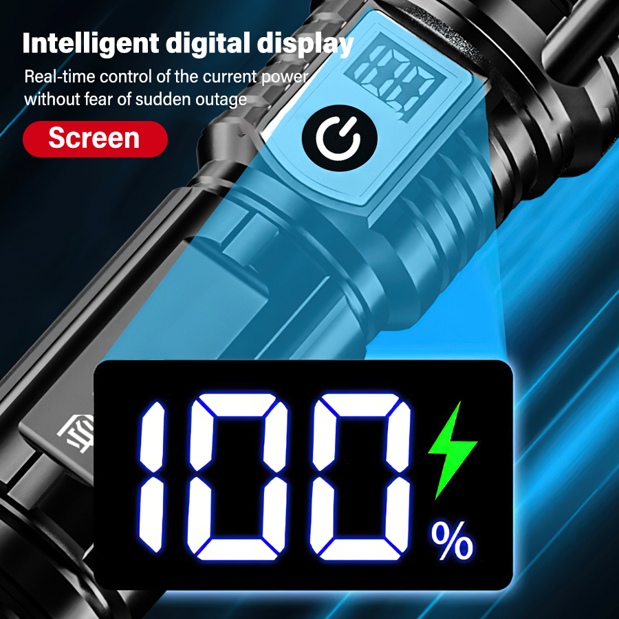 High Power 200000LM LED Flashl - Outdoor Power For Camping avis et prix