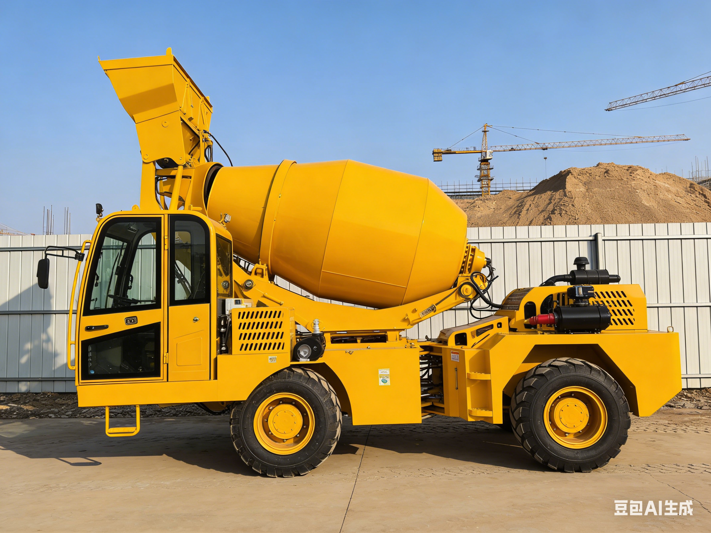 2026 Hot Selling Model 3.5m³ S - Concrete Mixer Small avis et prix
