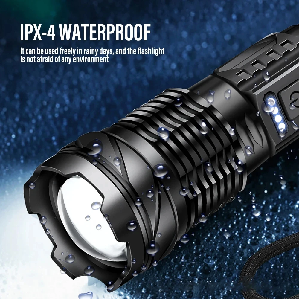Powerful LED Flashlight Rechar - Outdoor Power For Camping avis et prix