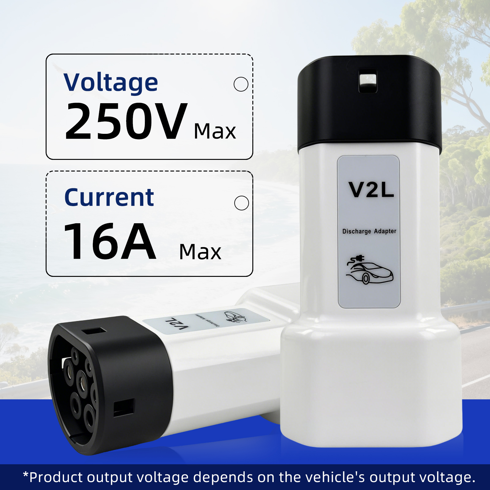 EVqiaoyi 16A Type2 V2L Dischar - Outdoor Power Plug avis et prix