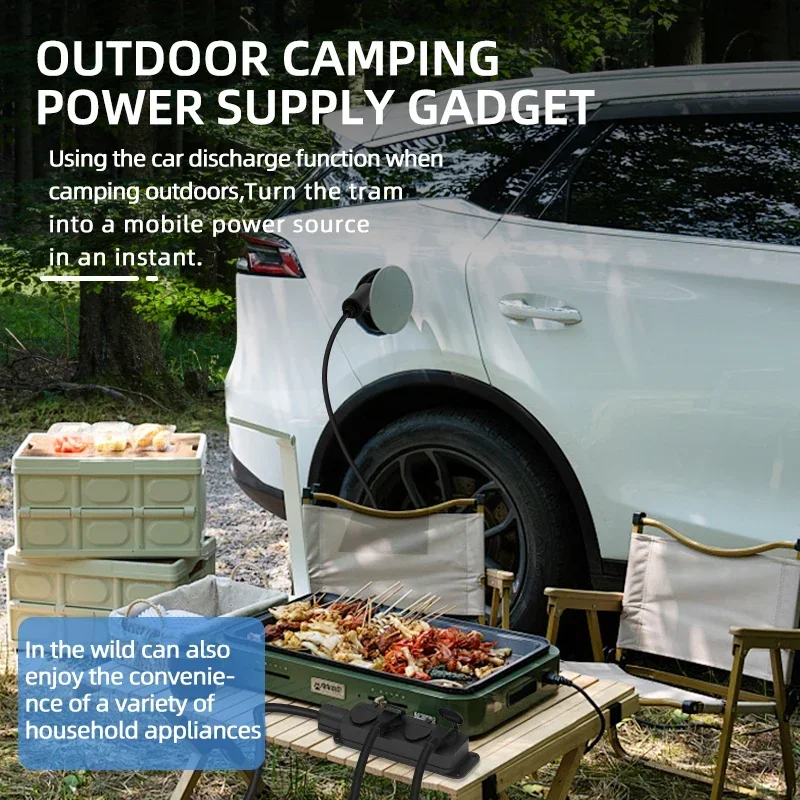 Portable 16A 4KW Electric Car  - Outdoor Power Plug avis et prix