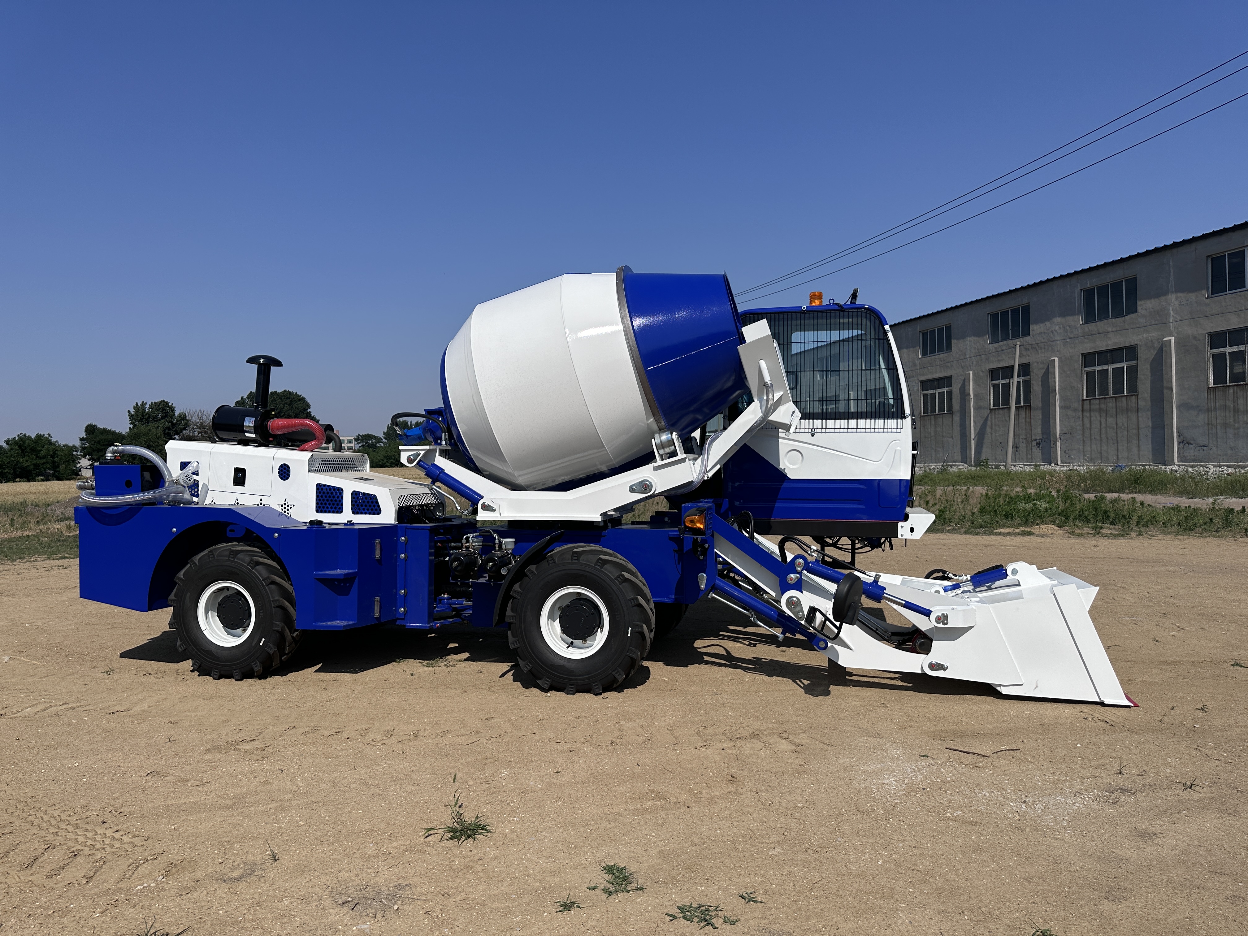 Self Loading Concrete Mixer Tr - Concrete Mixer Small avis et prix