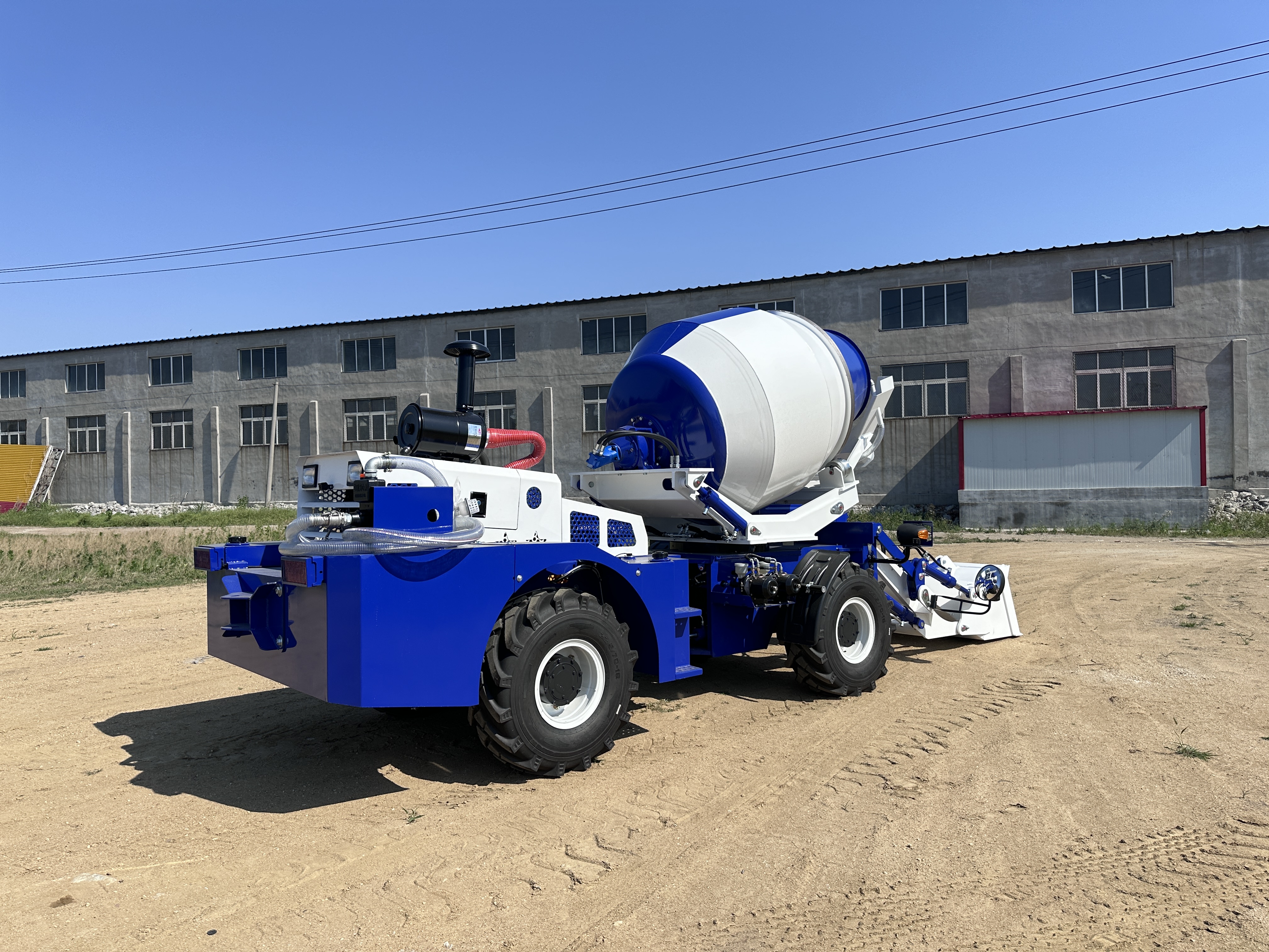 Self Loading Concrete Mixer Tr - Concrete Mixer Small avis et prix