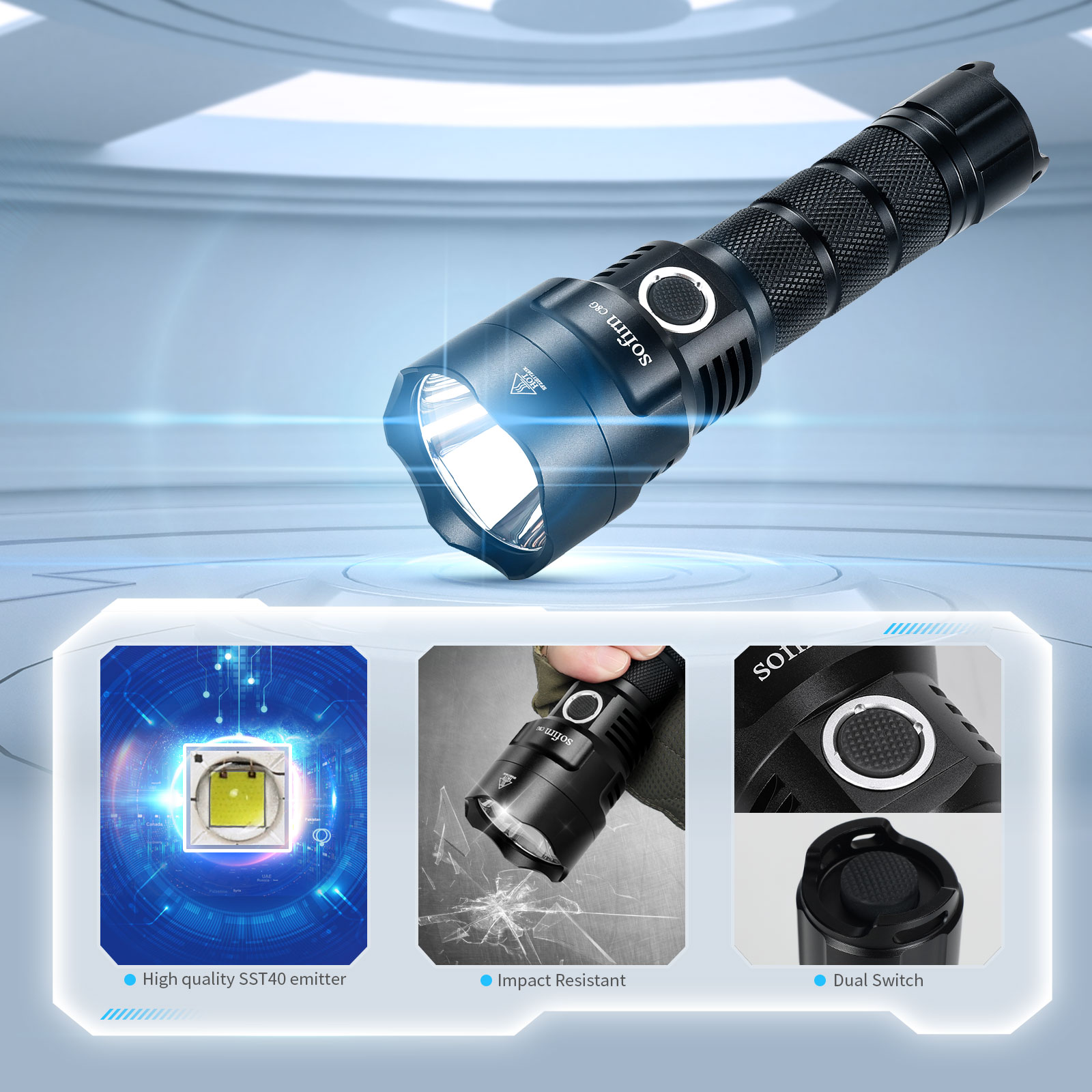 Sofirn C8G Powerful 21700 LED  - Outdoor Power Group avis et prix