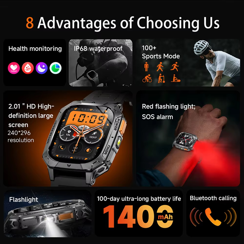 New 2026 Smartwatch Sports HD  - Outdoor Power Hours avis et prix