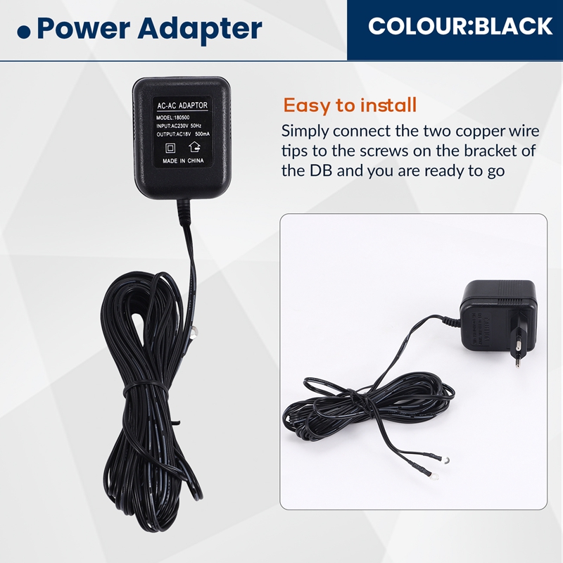 18V 500MA Power Supply Battery - Outdoor Power Adapter Ring avis et prix