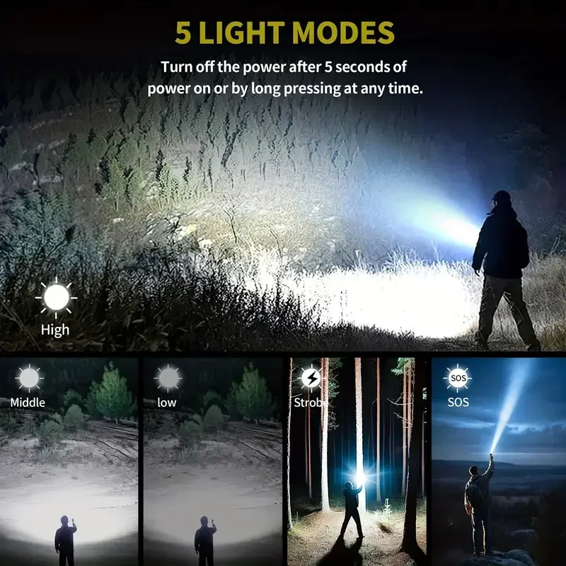Ultra Powerful Flashlight Conc - Outdoor Power For Camping avis et prix