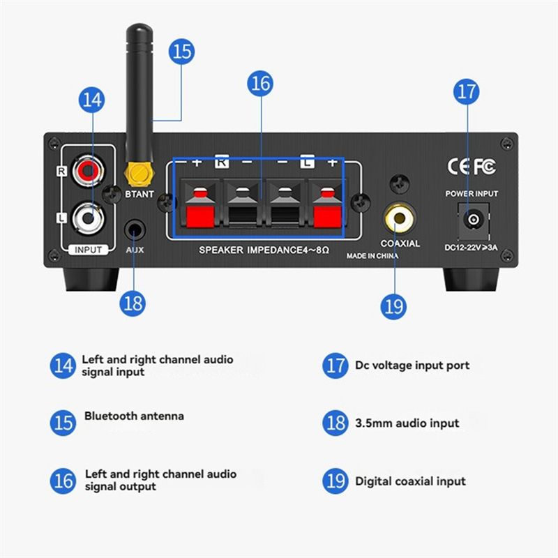 Lepy LP-T2 Hifi Audio Amplifie - Outdoor Power Plug avis et prix