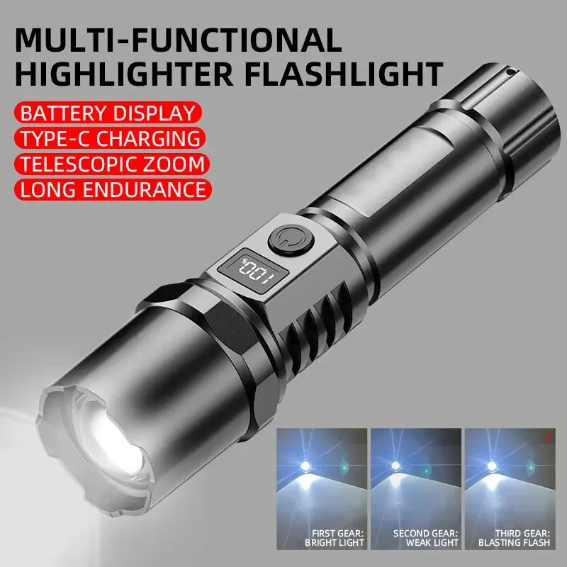 Powerful Led Handheld Flashlig - Outdoor Power For Camping avis et prix