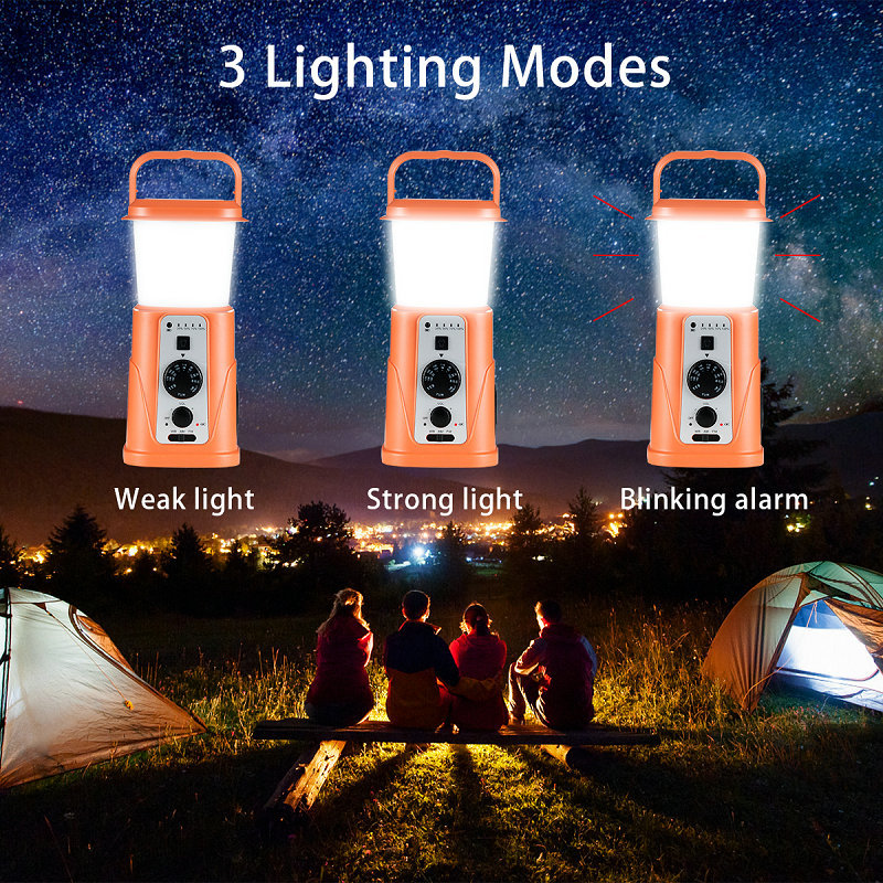 Solar Crank Radio with Light E - Outdoor Power Group avis et prix