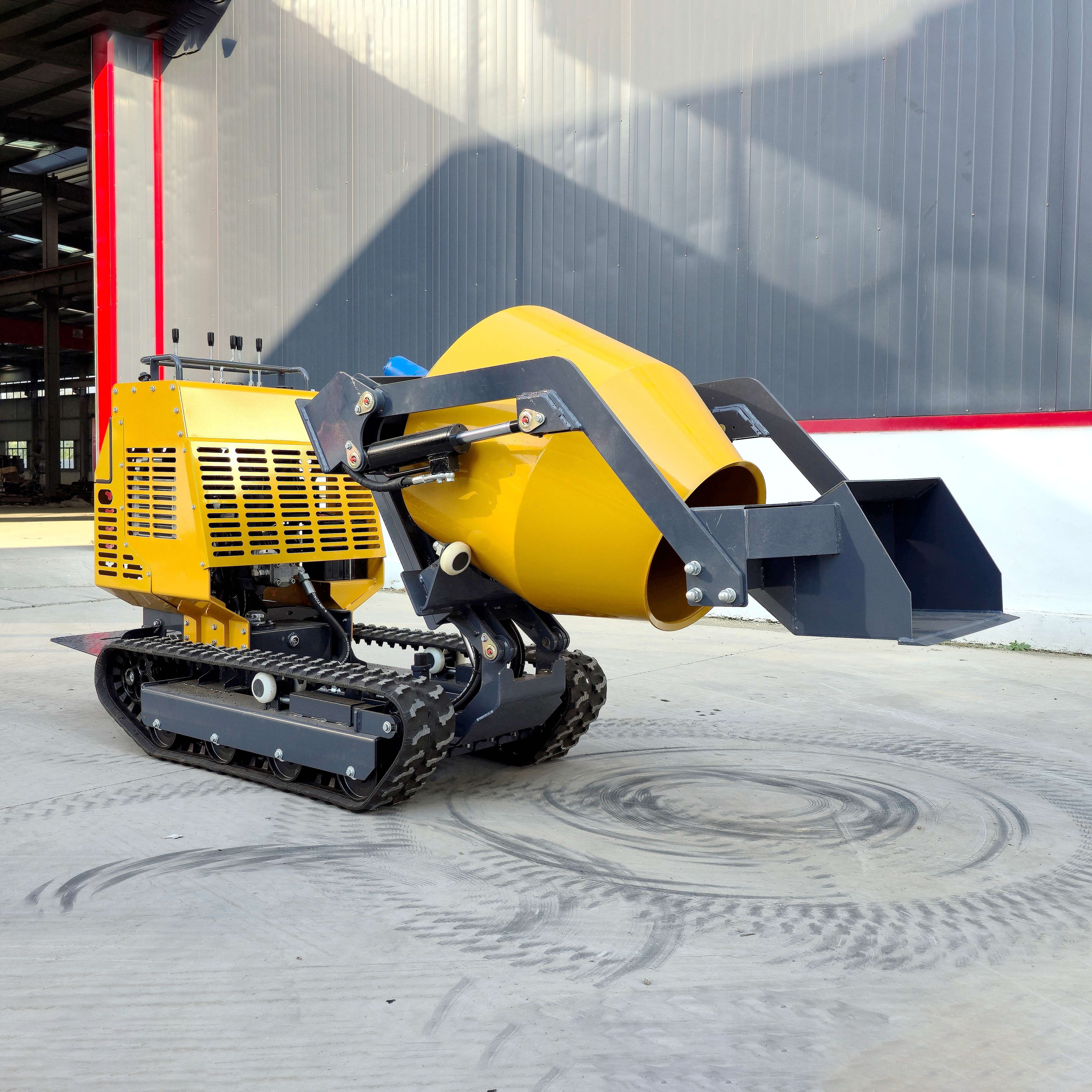 Self Walking Tracked Concrete  - Concrete Mixer Small avis et prix