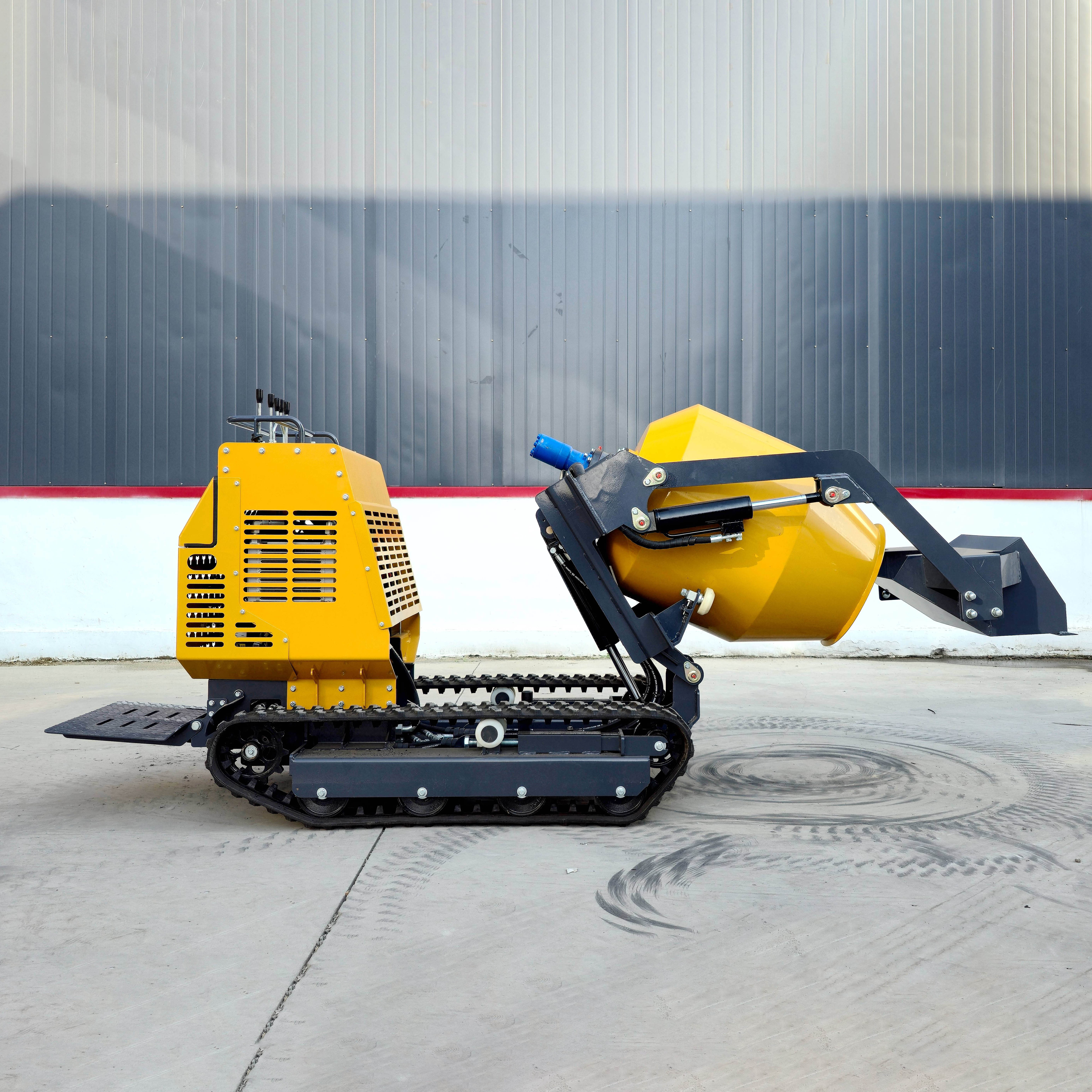 Self Walking Tracked Concrete  - Concrete Mixer Small avis et prix