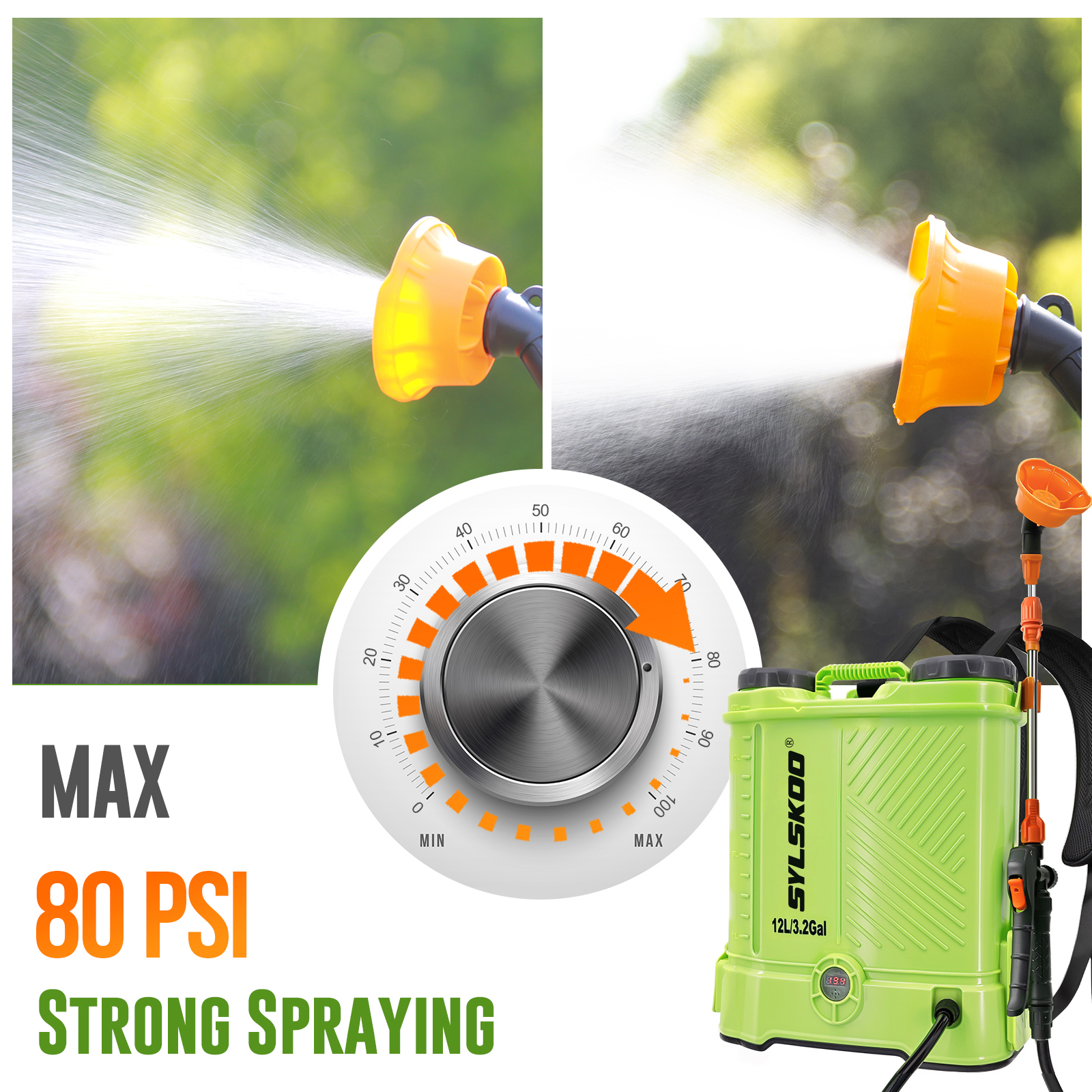 3.2 Gallon Backpack Battery Po - Electric Sprayer Backpack avis et prix