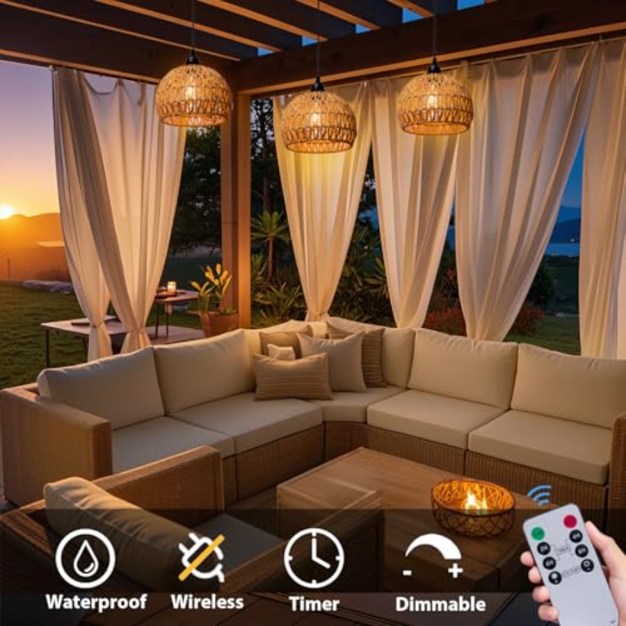 Battery Operated Hanging Outdo - Outdoor Power For Gazebo avis et prix