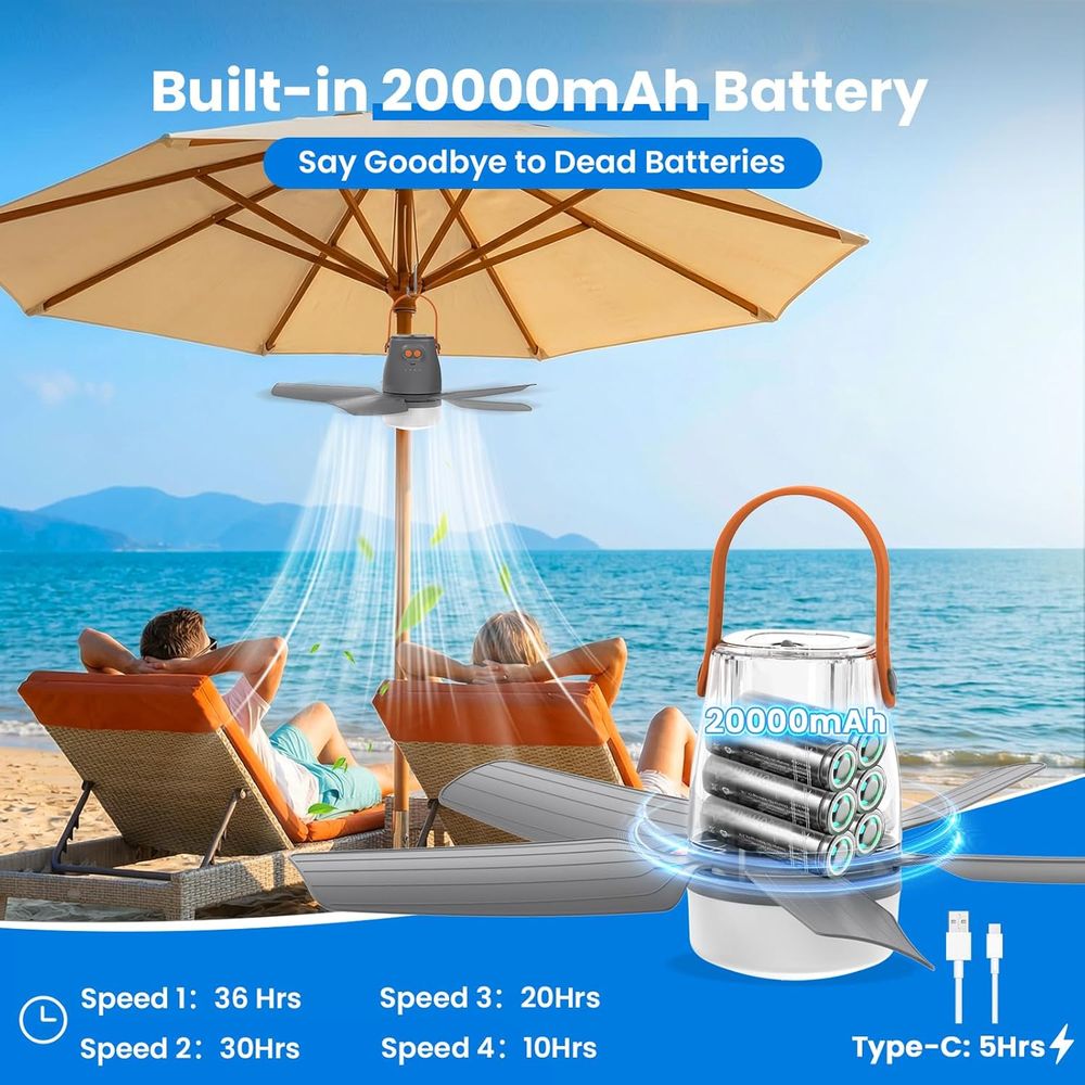 Battery-Powered Outdoor Ceilin - Outdoor Power For Gazebo avis et prix