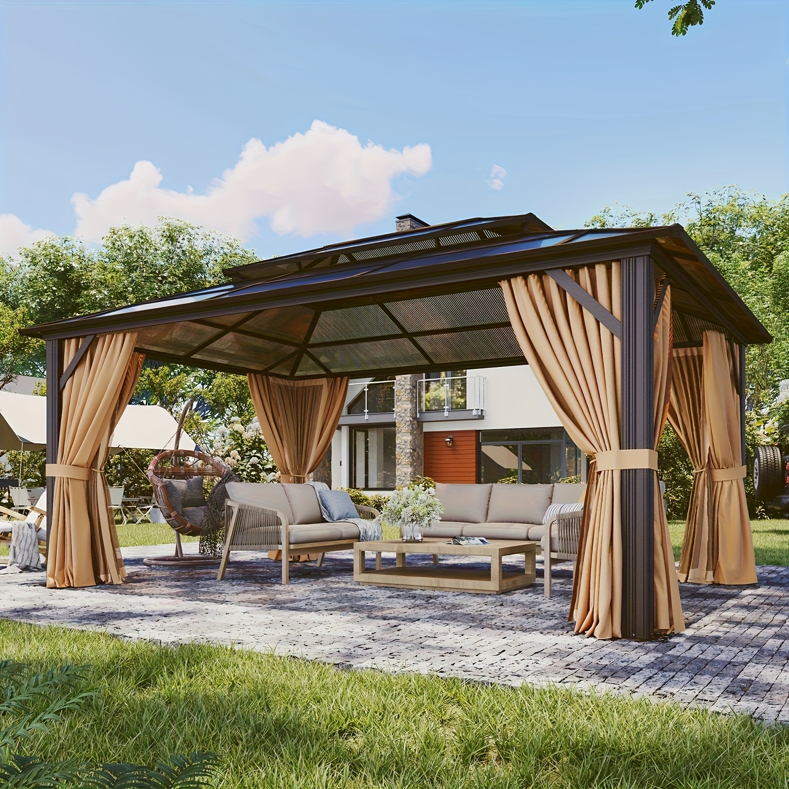 20'x13'/16'x12'/12'x10' Hardto - Outdoor Power For Gazebo avis et prix