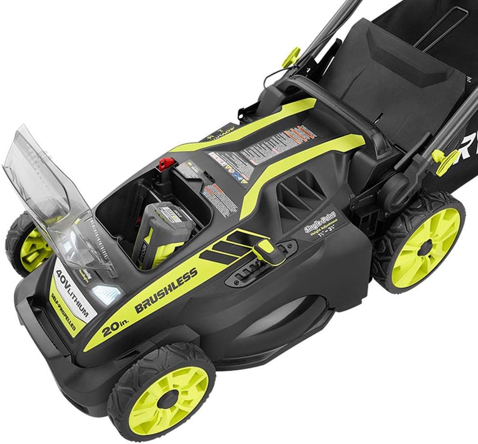 -Volt Brushless Lithium-Ion Co - Lawn Mower Battery avis et prix