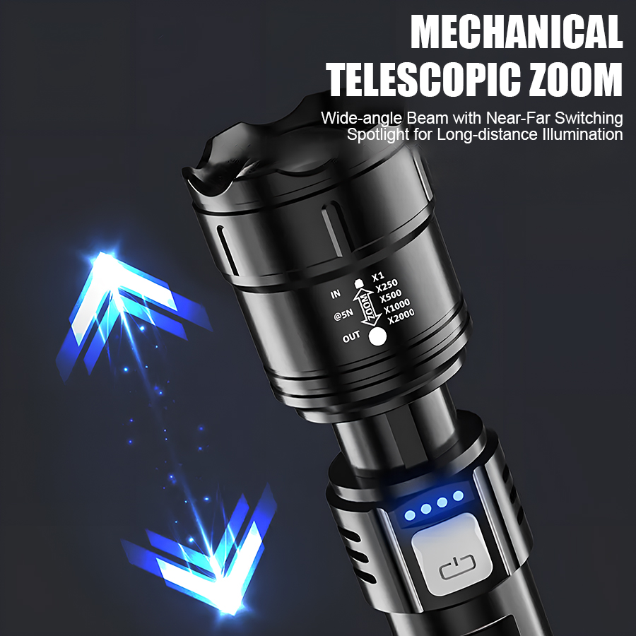 High Power P50 LED Flashlight  - Outdoor Power For Camping avis et prix