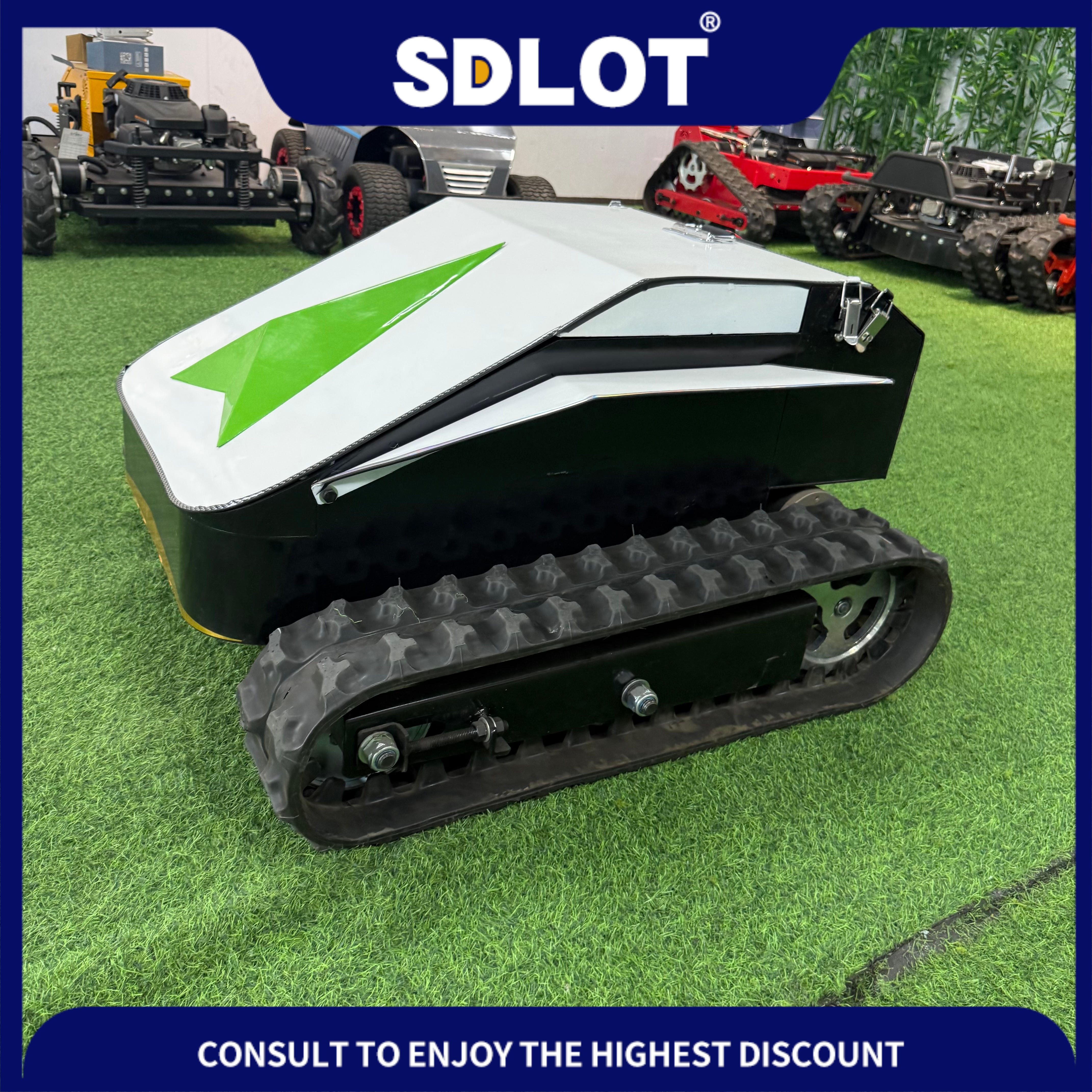 Controlled Lawn Mower Intellig - Lawn Mower Battery avis et prix