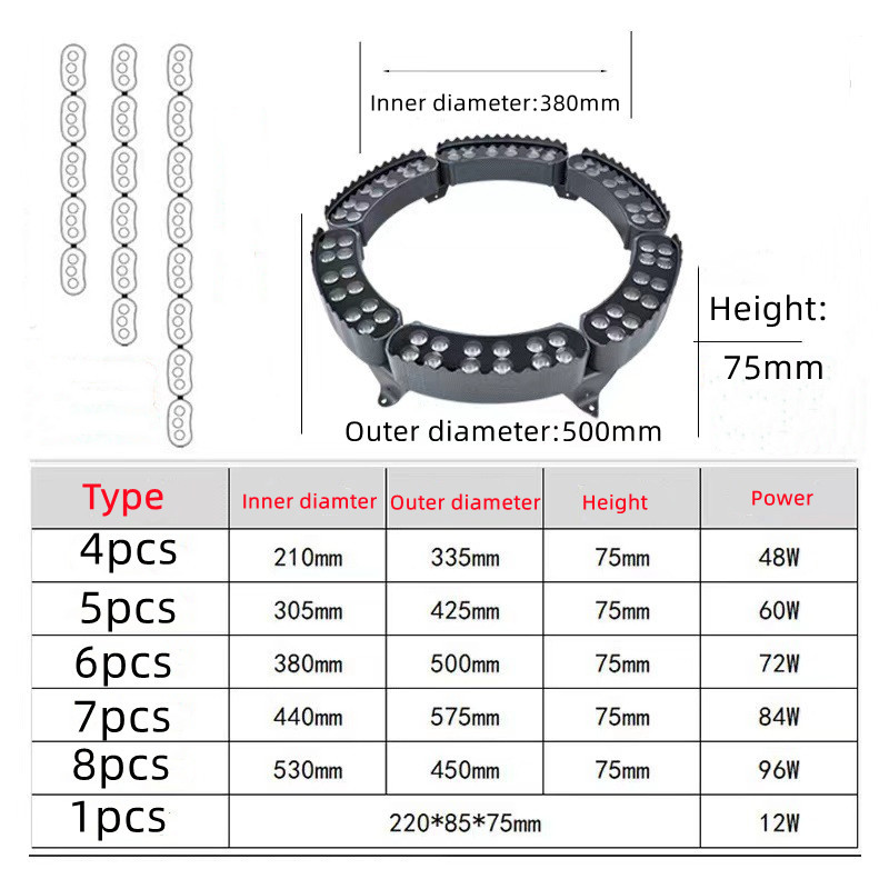 1PCS 12W LED Landscape Tree Li - Outdoor Power For Gazebo avis et prix