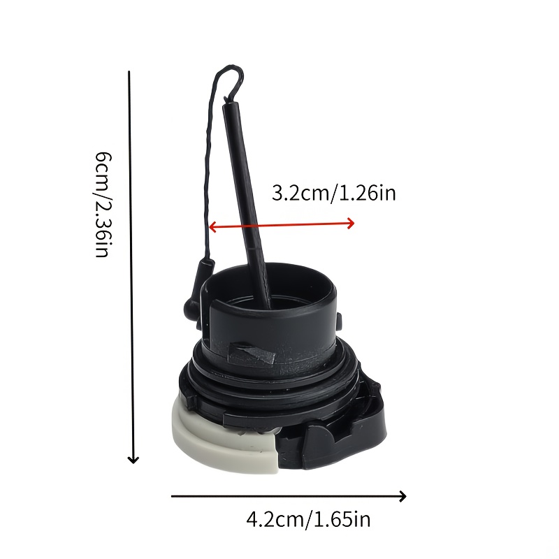 2Pcs Durable Fuel Oil Cap High - Quality Outdoor Power Equipment avis et prix