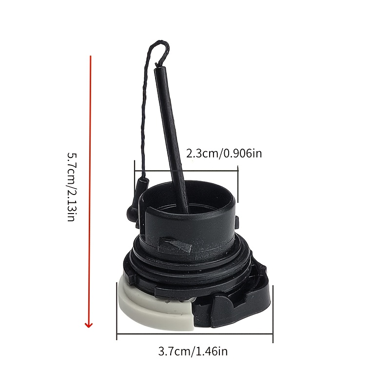 2Pcs Durable Fuel Oil Cap High - Quality Outdoor Power Equipment avis et prix
