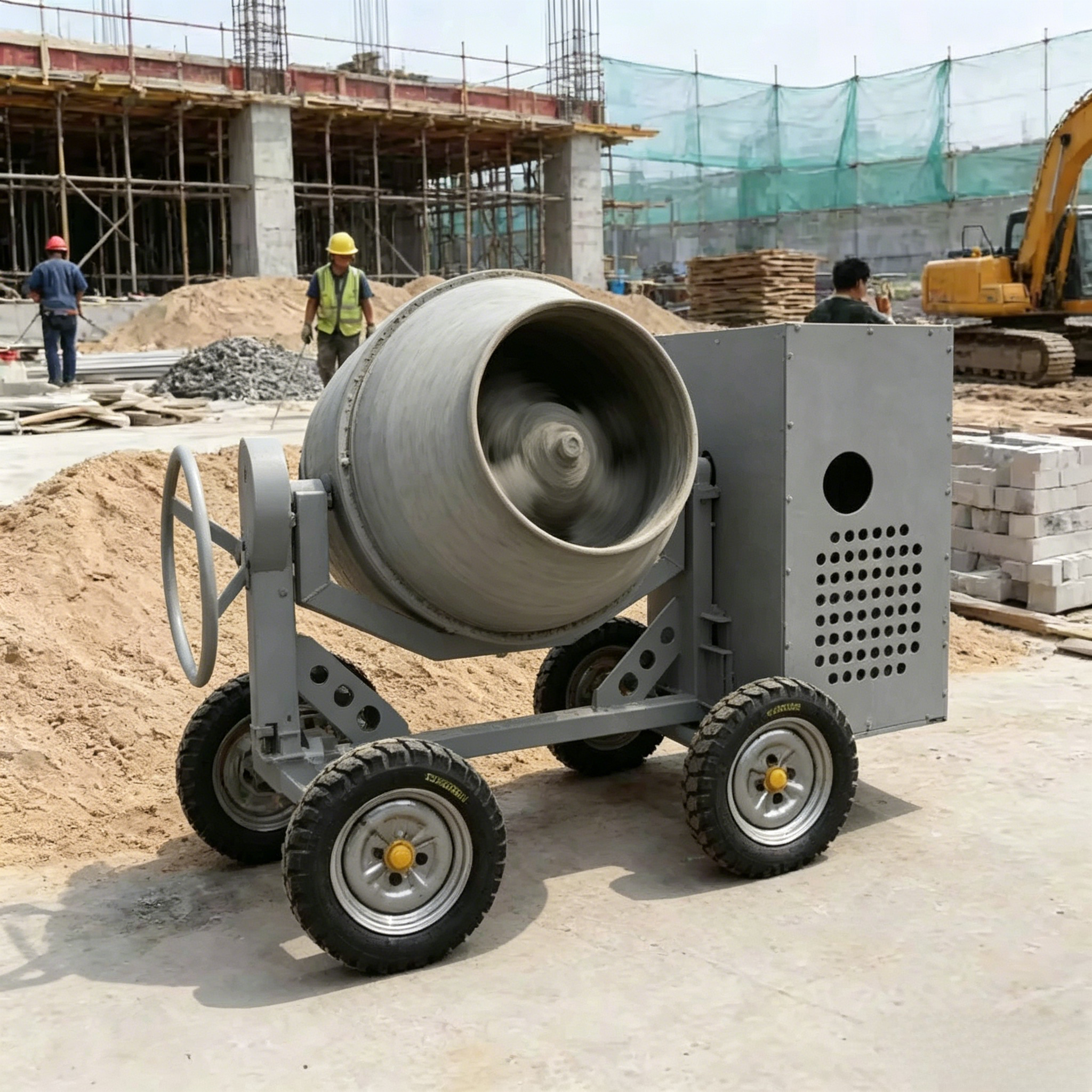 YG Customized Concrete Mixer D - Concrete Mixer Small avis et prix
