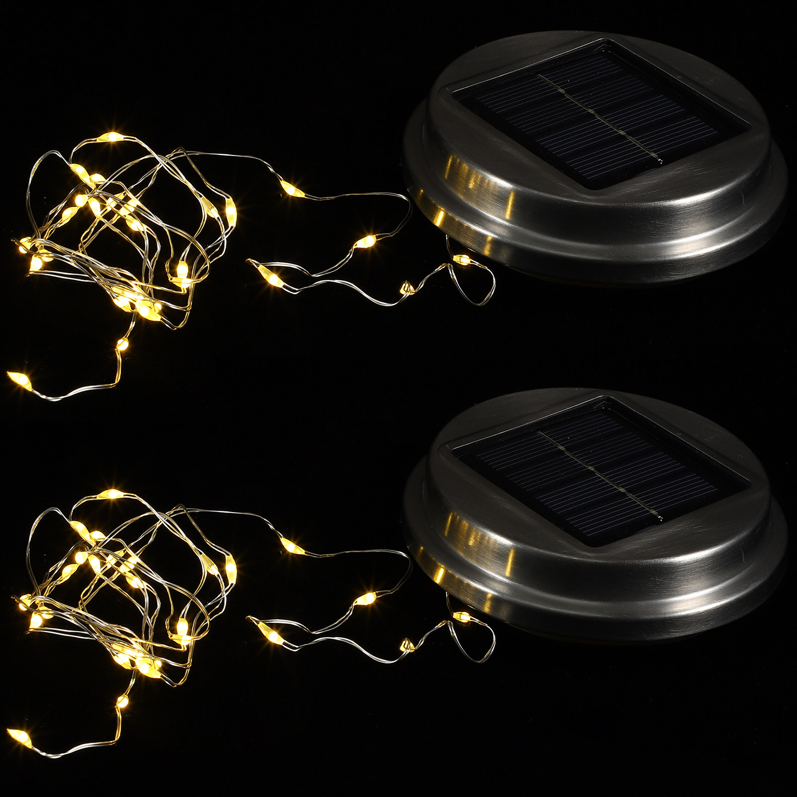 2Pcs Solar Cracked Ball Lamp C - Outdoor Power For Gazebo avis et prix