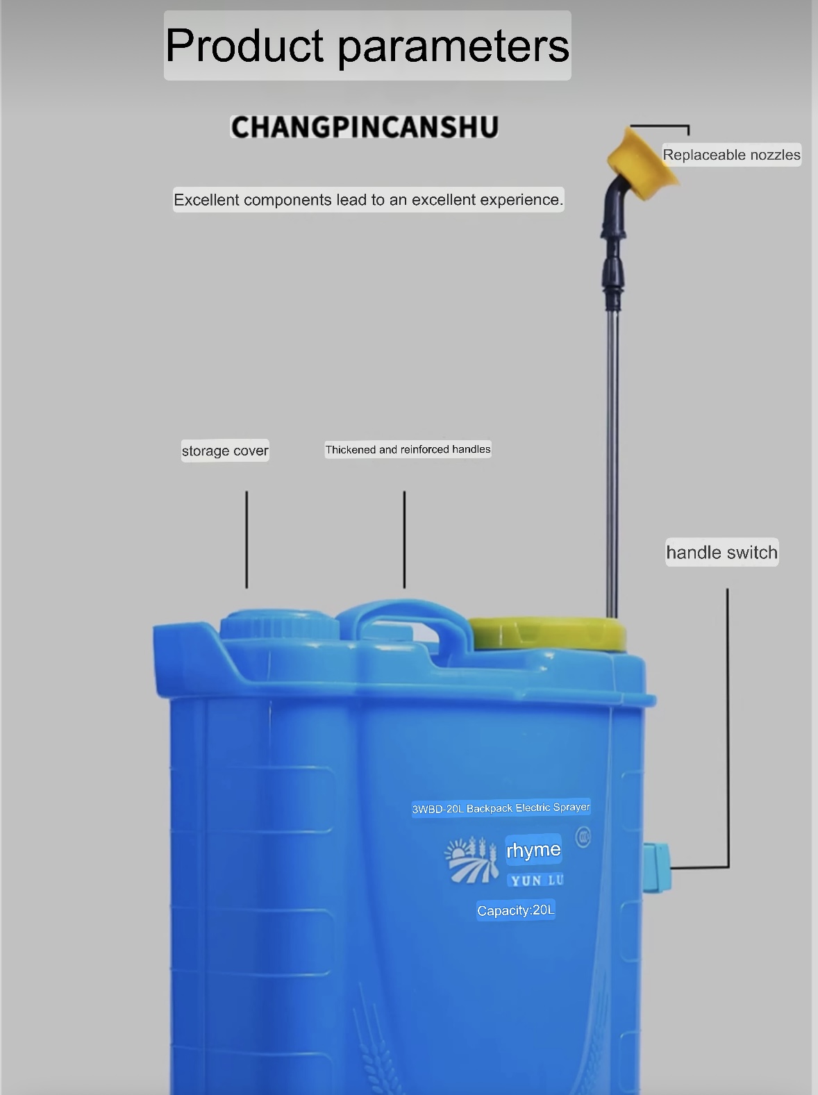 16L Electric Sprayer Agricultu - Electric Sprayer Backpack avis et prix