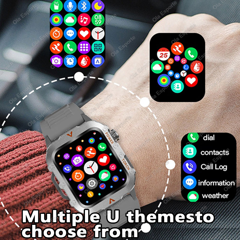 Men Sports Smart Watch 1.71 Sc - Outdoor Power Hours avis et prix