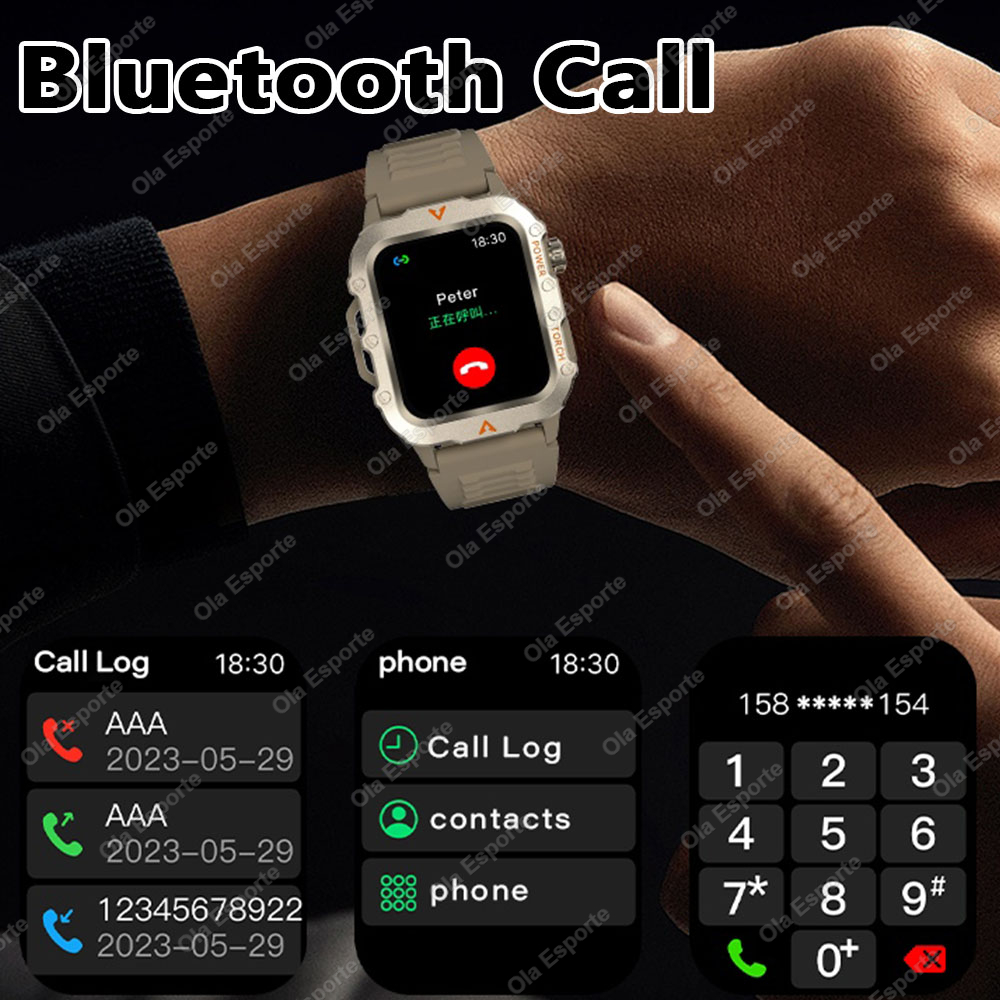 Men Sports Smart Watch 1.71 Sc - Outdoor Power Hours avis et prix