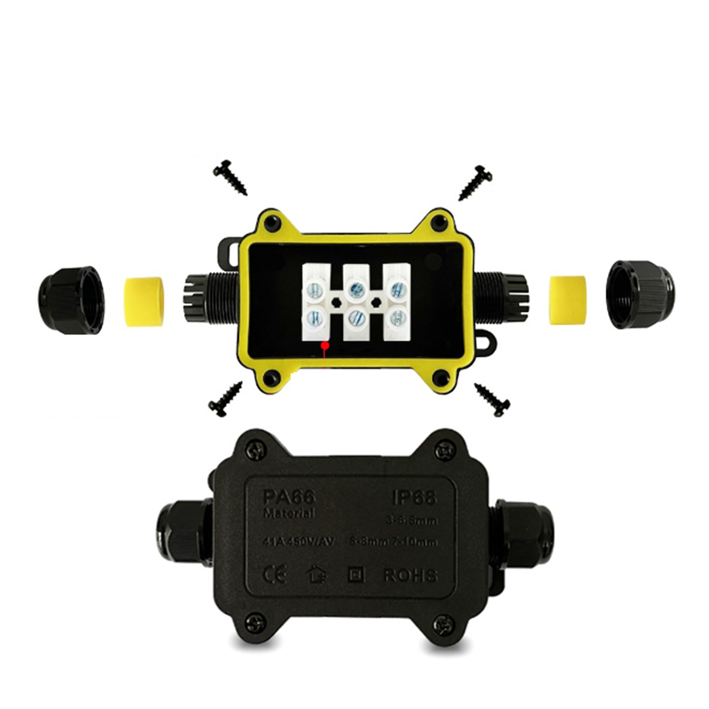 Junction Box Waterproof IP68 2 - Outdoor Power Plug avis et prix