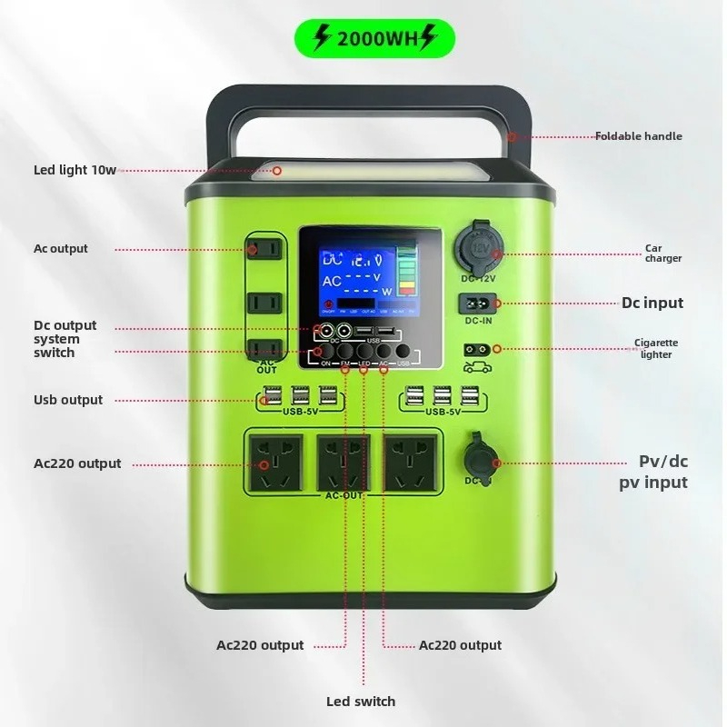 Outdoor Portable 500W Lithium  - Outdoor Power Tool Storage avis et prix