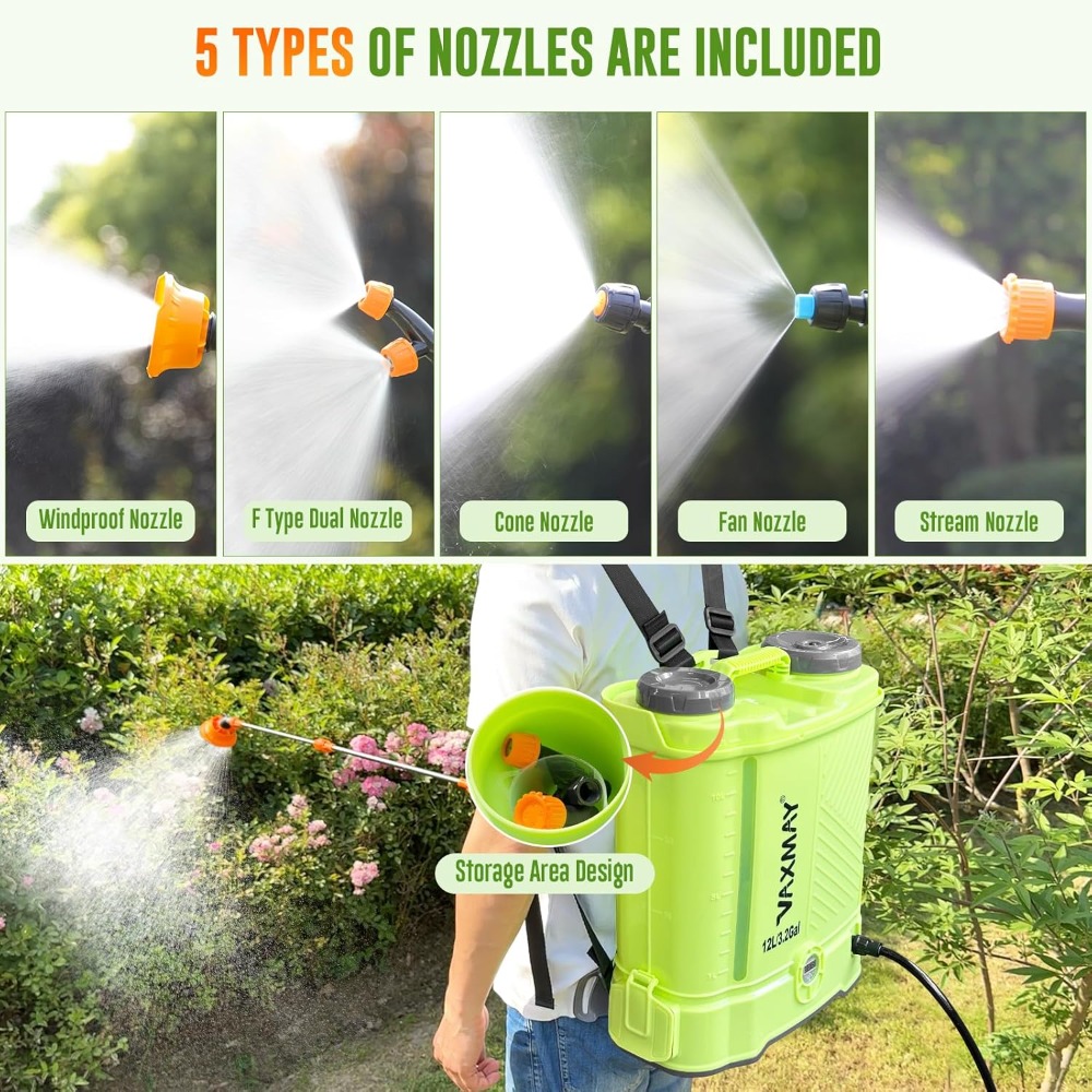 Electric Garden Sprayer 3.2 Ga - Electric Sprayer Backpack avis et prix