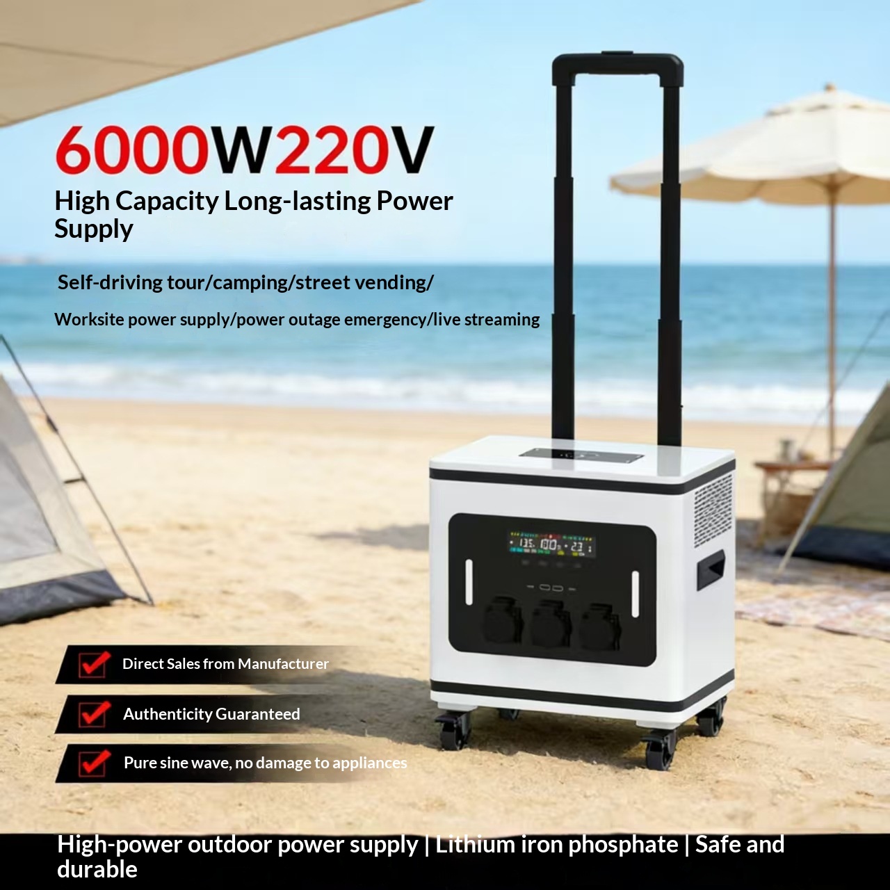 Lithium Ion Battery Outdoor Mo - Outdoor Power For Camping avis et prix