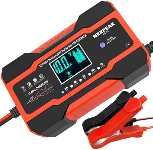 NEXPEAK NC201 10A Smart Charge - Lawn Mower Battery avis et prix