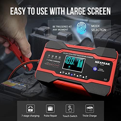 NEXPEAK NC201 10A Smart Charge - Lawn Mower Battery avis et prix