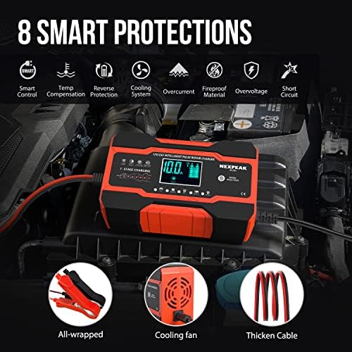 NEXPEAK NC201 10A Smart Charge - Lawn Mower Battery avis et prix