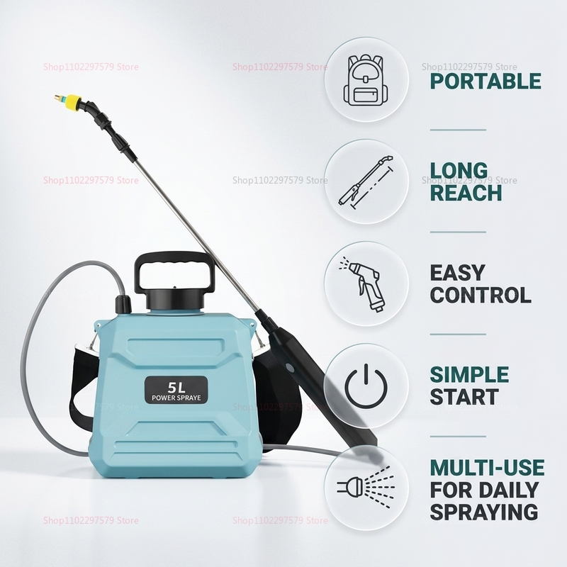For garden 5L Backpack Electri - Electric Sprayer Backpack avis et prix