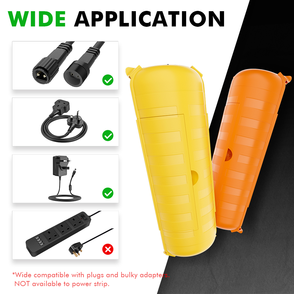 Outdoor Extension Cord Cover 2 - Outdoor Power Adapter Ring avis et prix