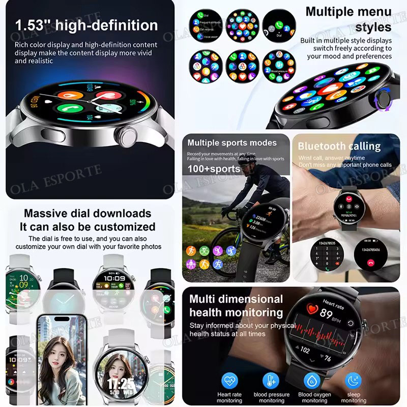 New SmartWatch for Men Women B - Outdoor Power Hours avis et prix