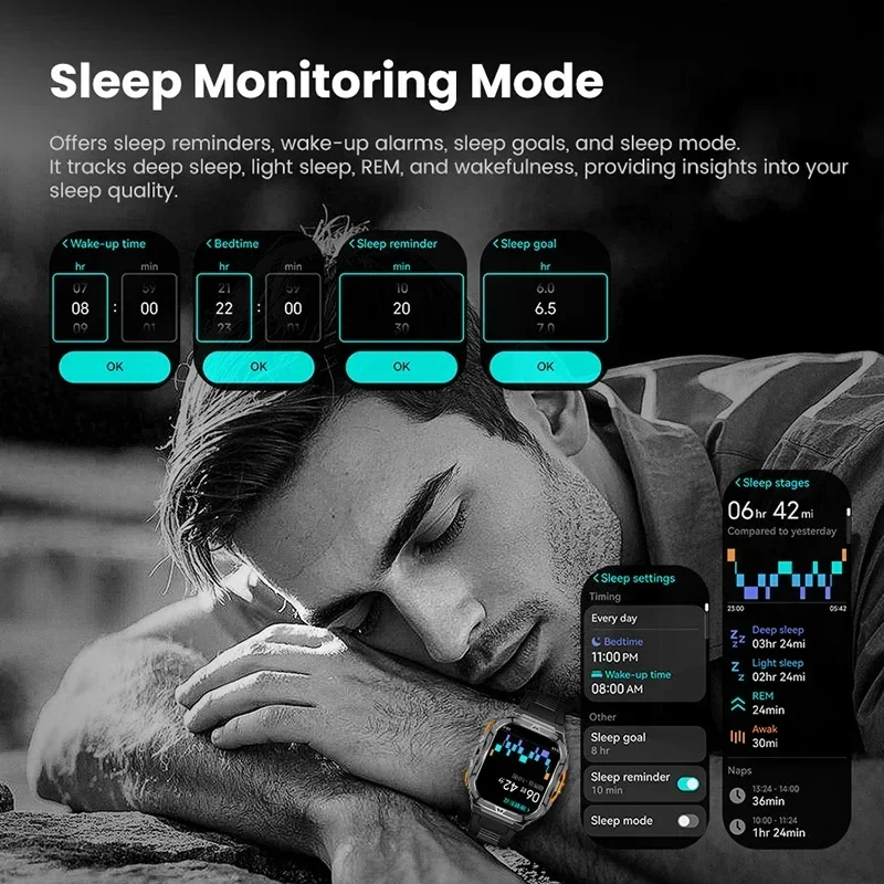 Luxury AMOLED Smartwatch Real  - Outdoor Power Hours avis et prix