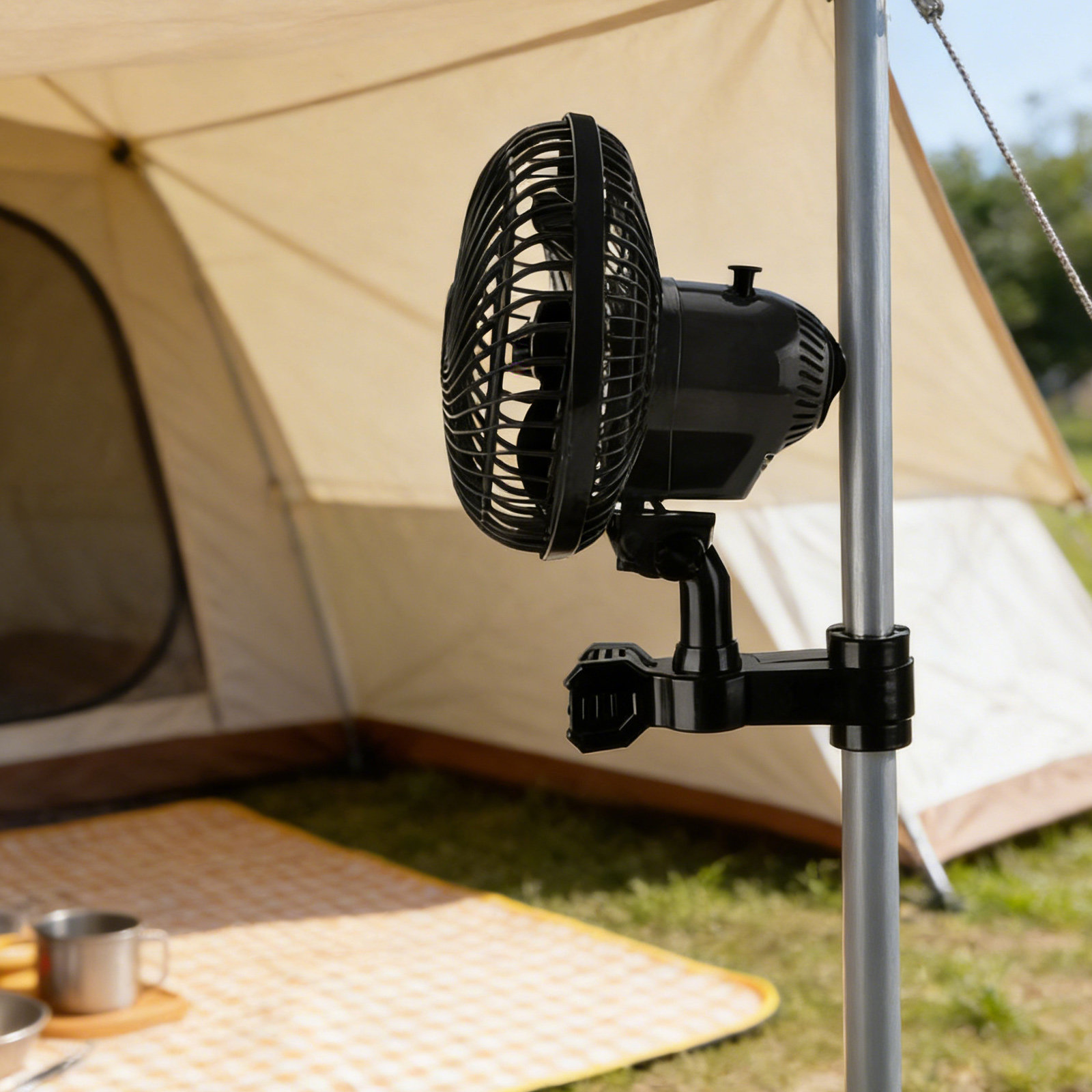 Portable Oscillating Camping F - Outdoor Power For Gazebo avis et prix