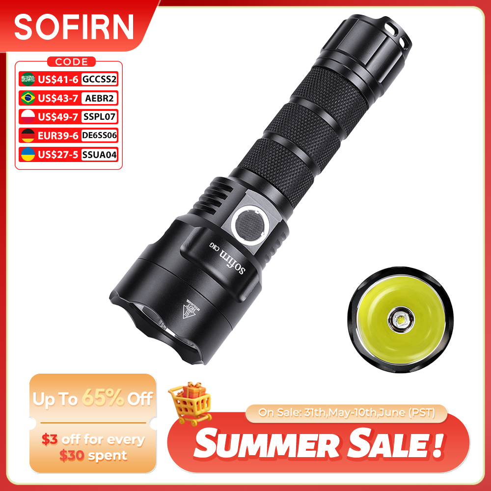 Sofirn C8G Powerful 21700 LED  - Outdoor Power Group avis et prix